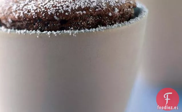 Soufflés de Chocolate Agridulce