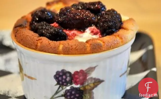 Soufles de Ricotta de Vainilla