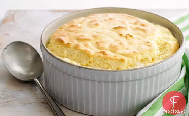 SoufflÃ©de Queso Cheddar a la parmesana
