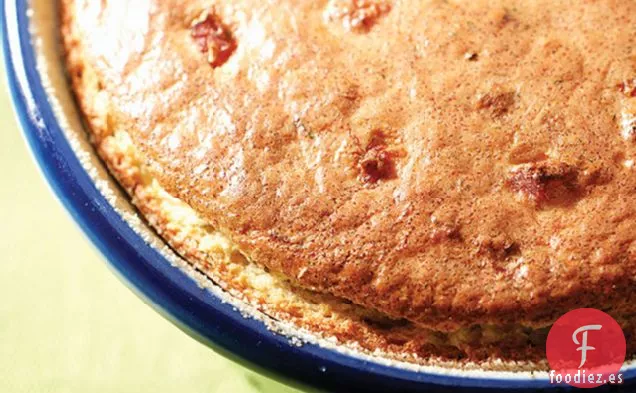 Soufflé de Jamón y Queso Feta