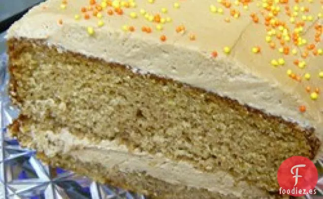Nuevo Pastel de Especias Duquesa con Glaseado de Crema de Mantequilla de Arce