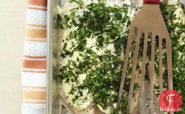 Tilapia Al Horno Con Hierbas Frescas