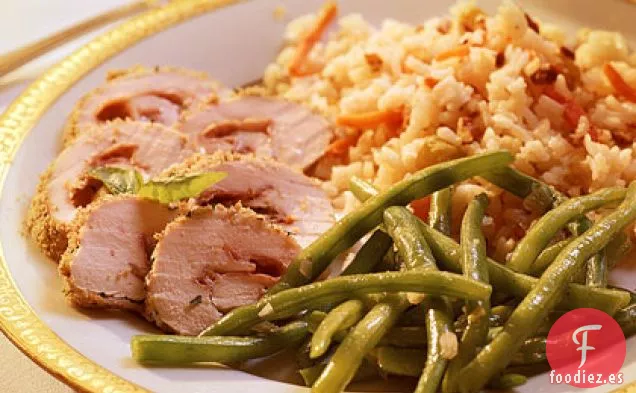 Rollos de Pollo con Hierbas