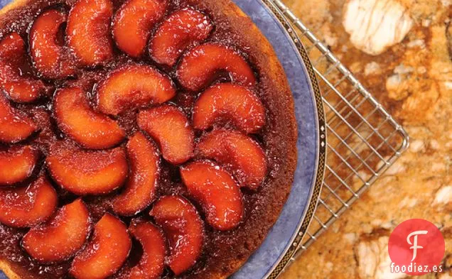 Pastel de Tatin de Ciruela de Ina Garten