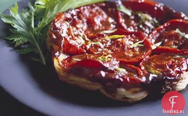 Tarta de Tomate y Estragón Tatin