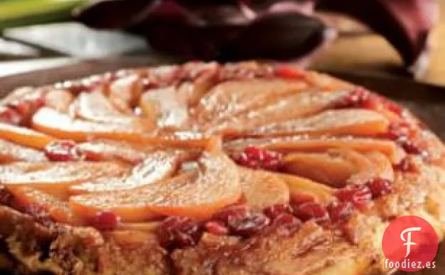 Tarta Tatin de Pera, Manzana y Arándano