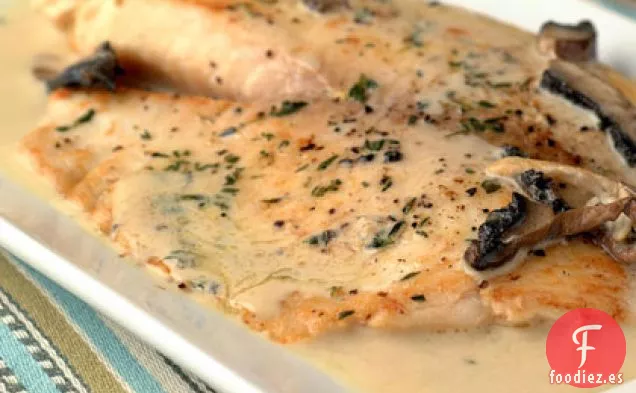 Tilapia en Salsa de Crema de Mostaza