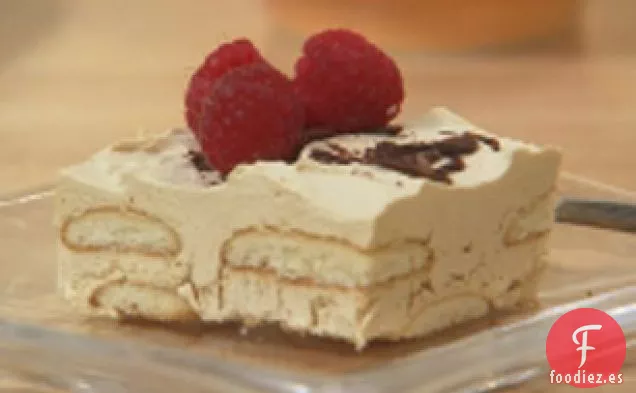 Tiramisú de Oblea de Vainilla Fácil
