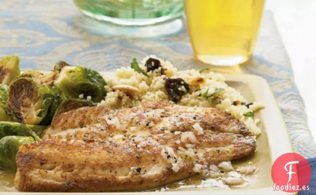 Tilapia Cocida en Sartén con Vinagreta de Cítricos