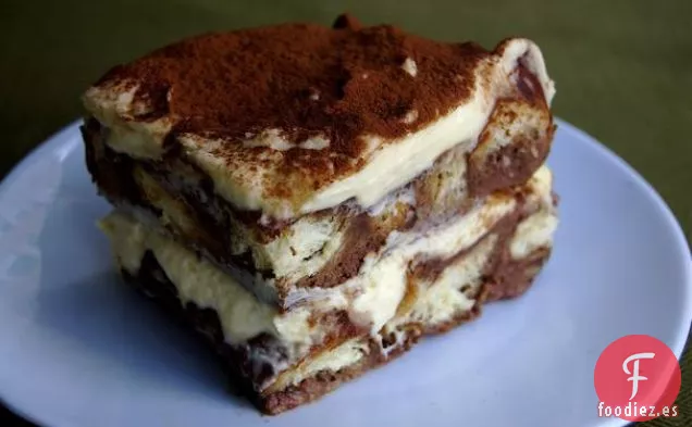 Pudín de Pan de Tiramisú