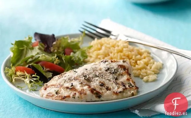 Tilapia a la Parrilla con Mayonesa de Chimichurri