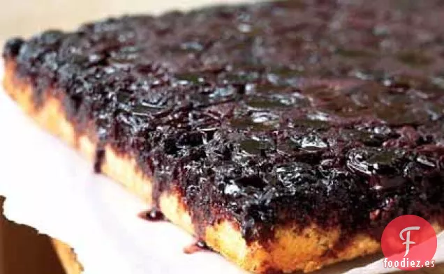 Tarta Invertida De Cereza y Almendra