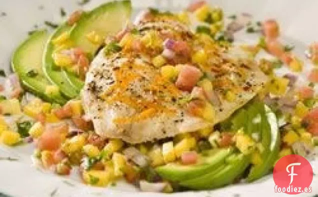 Tilapia con mango