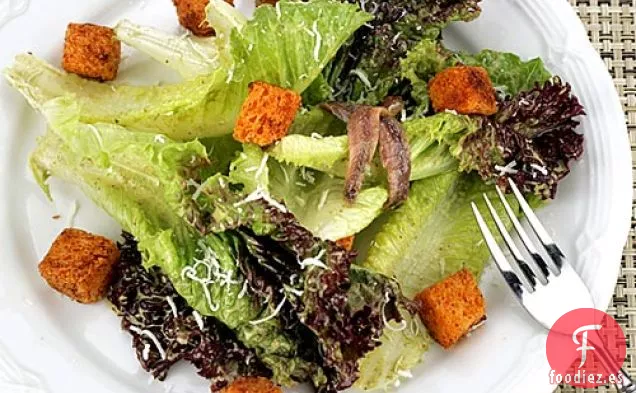 Ensalada César Roja Y Verde De Bin189
