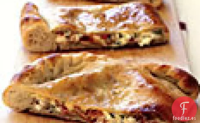 Calzone Doble de Queso y Jamón