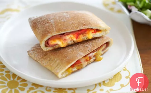 Calzones de Jamón y Queso