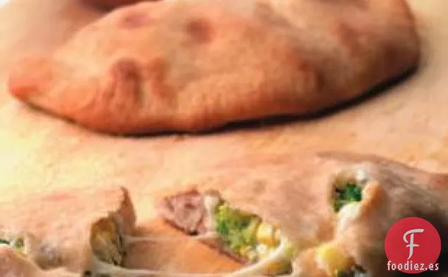 Calzones de Maíz y Brócoli