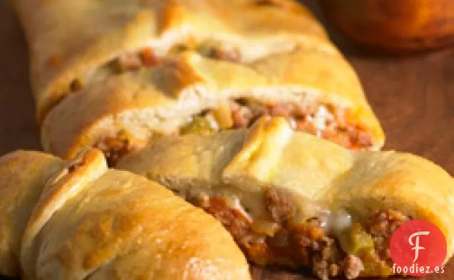 Hornear pizza 'calzone' 