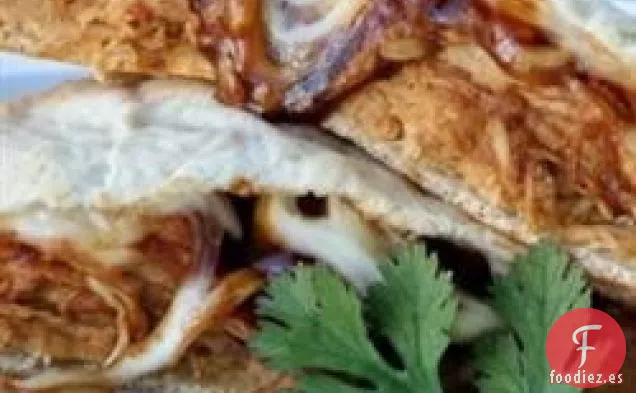 Calzones de Pollo a la Barbacoa