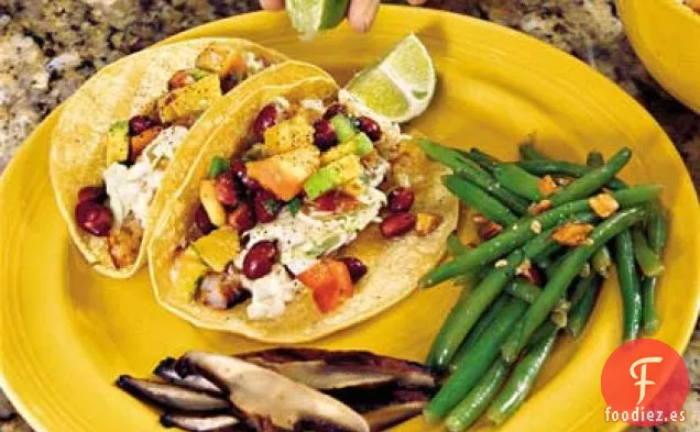 Tacos de Tilapia A La Parrilla Rallados