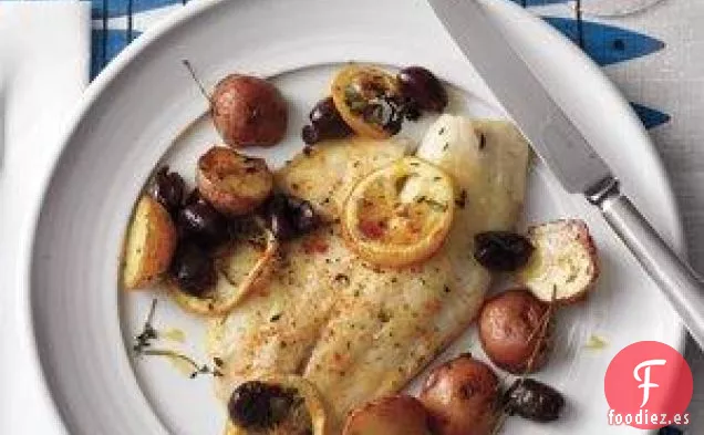 Tilapia Asada, Papas Y Limones