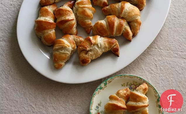 Croissants de Chocolate Fáciles