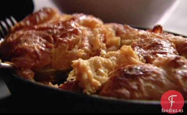 Budín de Croissant con Caramelo