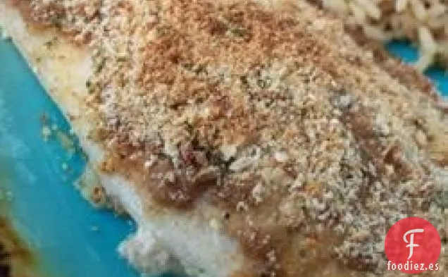 Tilapia con Costra de Mostaza