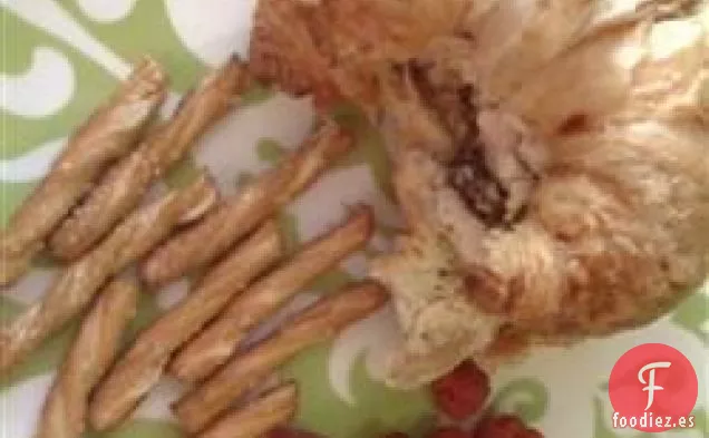 Sándwiches De Chutney De Pollo Con Curry