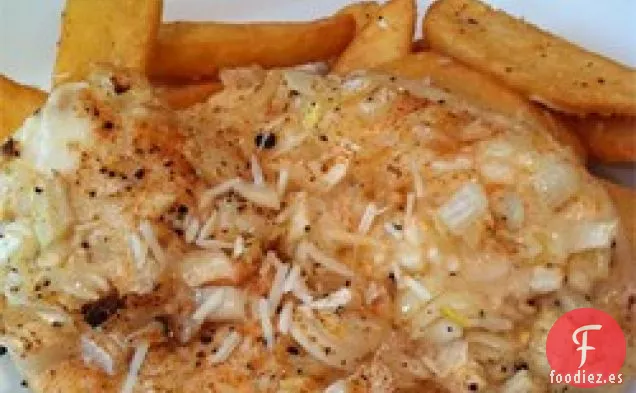 Tilapia al Horno en Ajo y Aceite de Oliva