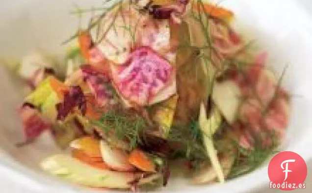 Sopa Italiana De Pan Y Repollo Con Mantequilla De Salvia