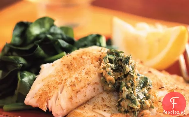 Filetes de Sartén con Mantequilla de Cilantro