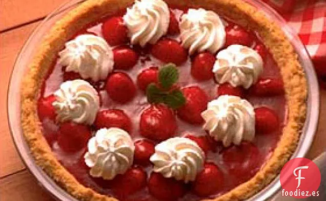 Tarta de Fresa y Almendra Fresca