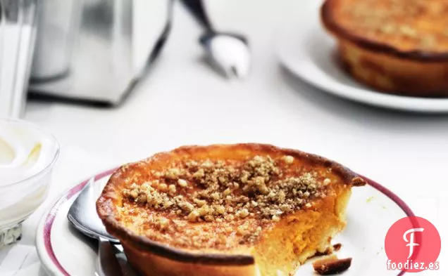 Tartas De Calabaza Y Arce Con Azúcar De Nuez