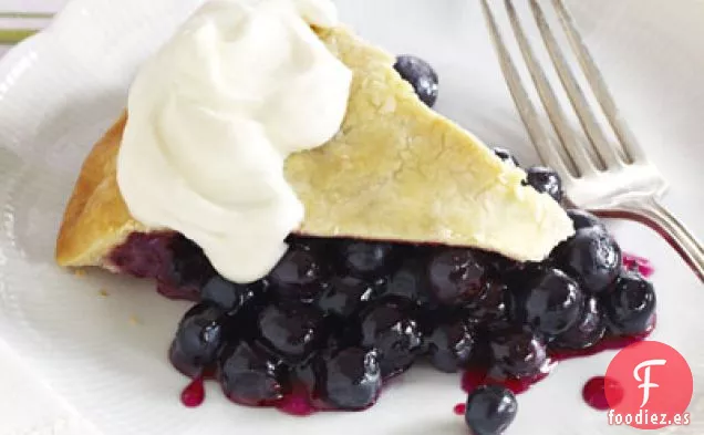 Pastel de Arándanos con Mantequilla