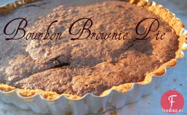 Pastel de Brownie de Bourbon