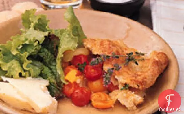 Zapatero Mixto De Tomate Con Corteza De Gruyere