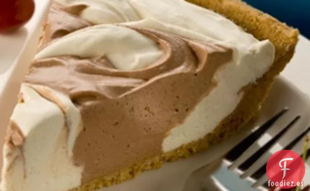 Pastel de Remolino de Malva de Chocolate