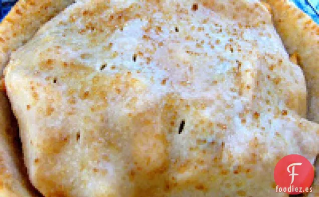 Tarta De Manzana Con Corteza De Jengibre Cristalizada