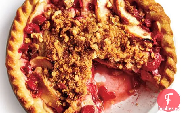 Tarta de Manzana y Ruibarbo