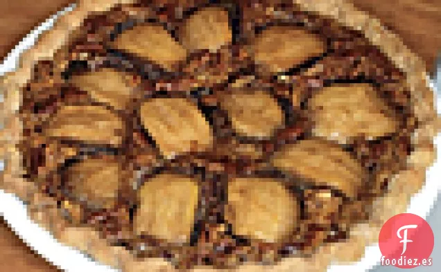 Tarta de Manzana y Nueces Caramelizadas