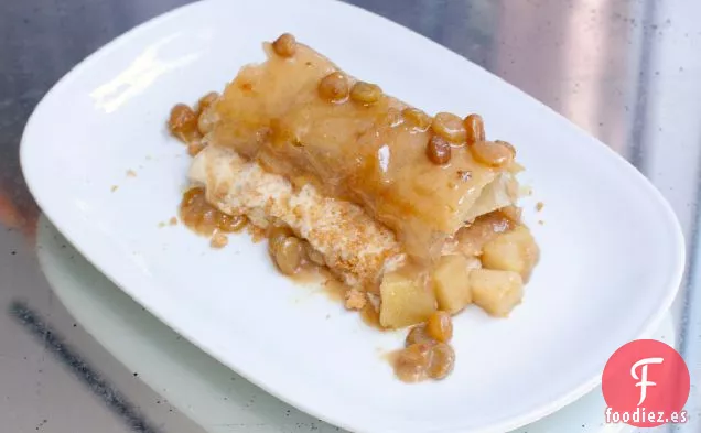 Receta de Pastel de Manzana Frita