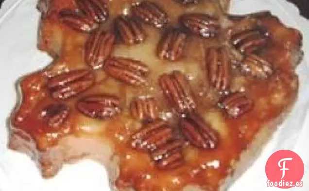 Tarta de Manzana al revés