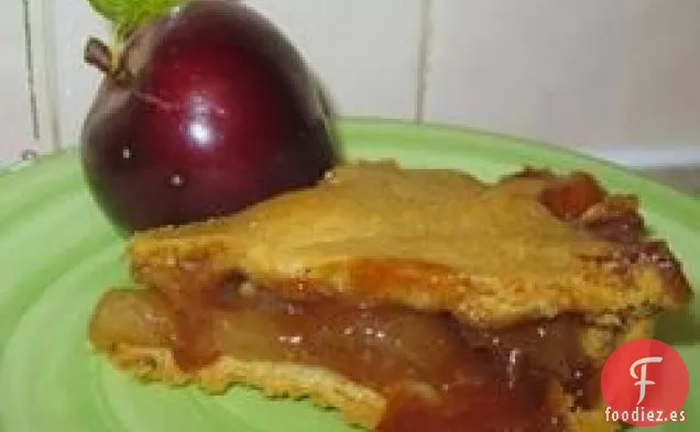Pastel de Manzana glaseado de Naranja