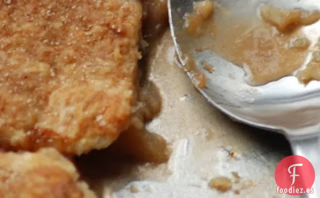 Pastel de Manzana en Sartén