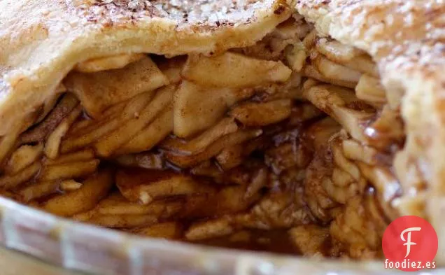 El Pastel de Manzana de Caramelo Definitivo