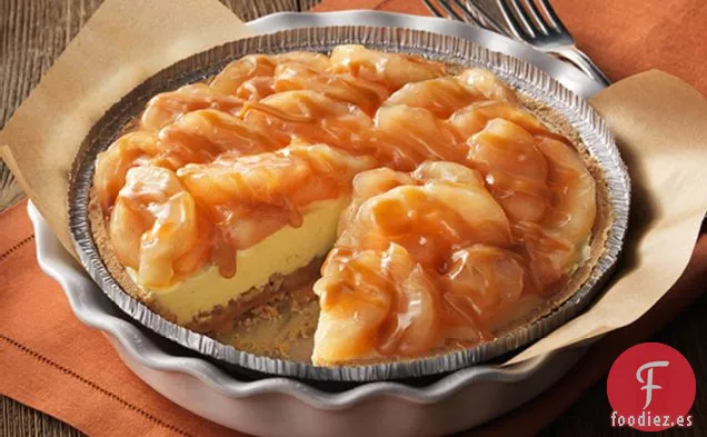 Tarta de Helado de Caramelo de Manzana