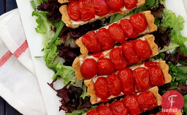 Tarta de Tomate Cherry Asada