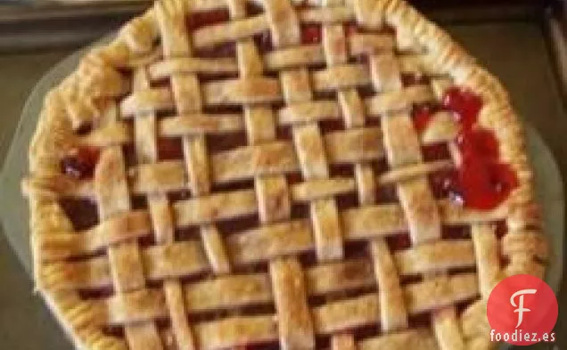 Pastel de Cereza de Plato Profundo