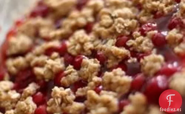 Crumble de Cereza